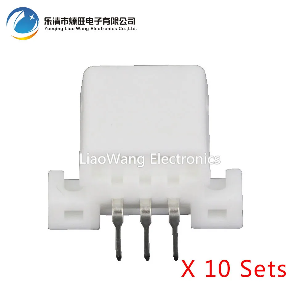 

10 PCS 3 hole jacket car plug connector soldered PCB board looper plug DJ7033-1.8-10AW