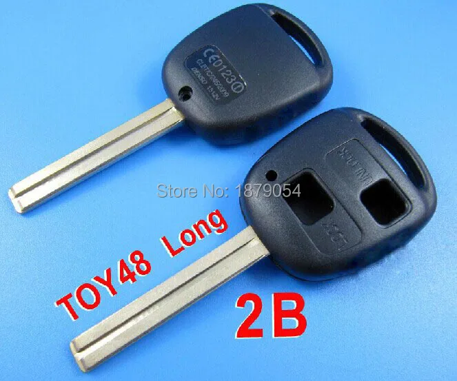 2 Buttons Toyota remote key sehll TOY48 short blade (4).jpg
