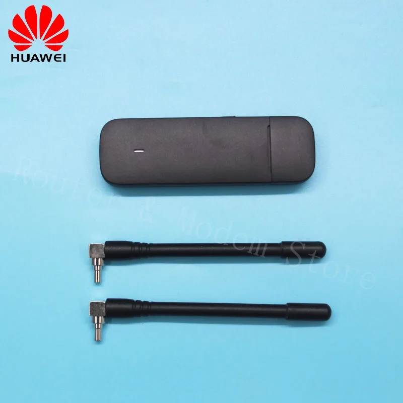 HUAWEI E3372 E3372h-607 150 Мбит/с 4G LTE модем ключ USB Stick Datacard с 2 CRC9 антеннами - Цвет: Белый