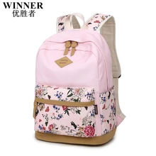Mode Leinwand Rucksack Schultaschen für Mädchen Im Teenageralter Vintage Druck Rucksack frauen Casual Kanken Koreanische Rucksäcke Bagpack