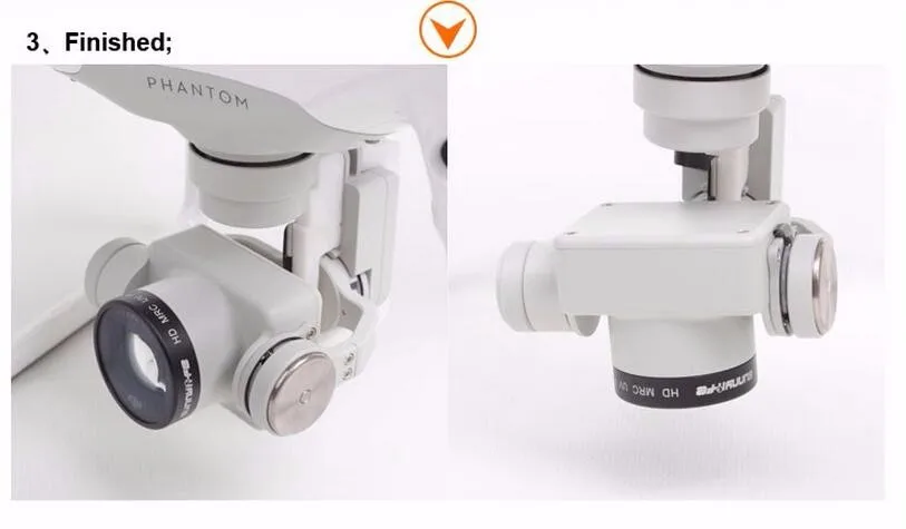 DJI Phantom 4 Filter Phantom 3 Filter Waterproof Coating ND Light Can Be Reduced And Ajusted CPL Polarizing Filter UV Threaded