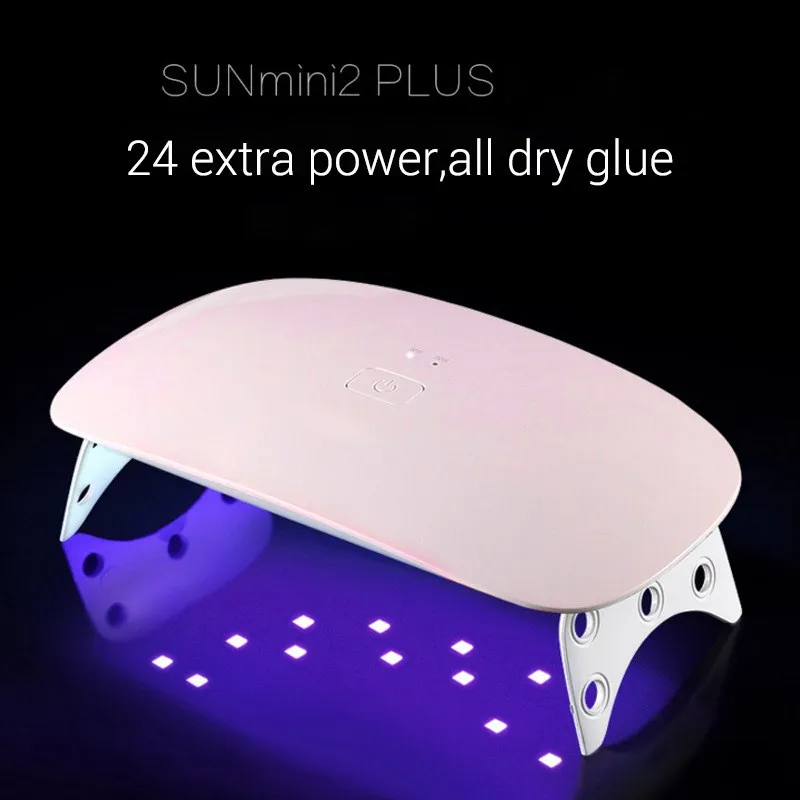 

Portable 6W UV LED Nail Dryer Lamp 30s 45s USB Cable For Prime Gift Home Use Gel Manicure Light Mini Polish Nail Dryer Lamp