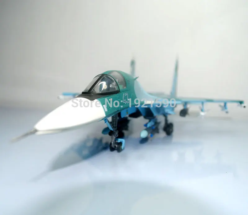 

Terebo 1/72 Scale Military Model Toys Russia SU-34 (SU34) Flanker Combat Aircraft Fighter Diecast Metal Plane Model Toy