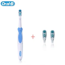Adults Oral B Electric Toothbrush Cross Action Teeth Whitening Teeth Brush and Replaceable Heads Use AA Battery