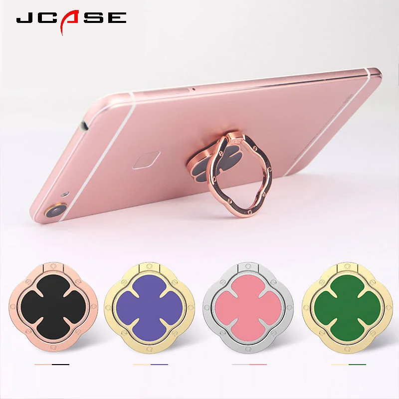 Jcase General Phone Finger Ring holder 360 Degree stand for iPhone 5 X 7 6 Samsung S8 Xiaomi redmi Huawei Smartphone Tablet ring