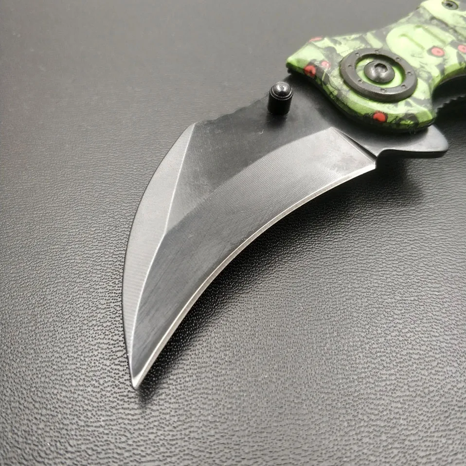 Swayboo karambit нож 440C из нержавеющей стали Складные лезвия ножи 5 цветов ручка охотничий нож открытый инструмент для выживания кемпинга