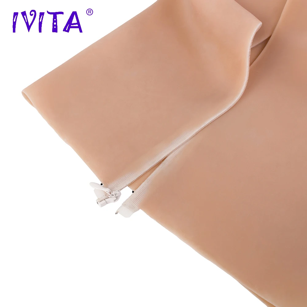 IVITA 5200g Реалистичная силиконовая форма для груди полубоди трансвеститов