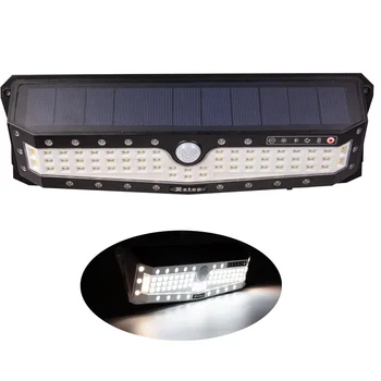 

79LED/90LED solar light outdoor garden fence safety light 3 kinds of lighting mode PIR motion sensor channel wall lamp