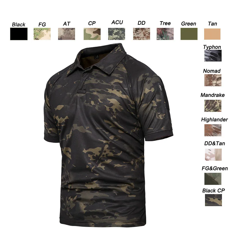 

Outdoor Woodland Hunting Shooting Shirt Battle Dress Uniform Tactical BDU Combat Clothing Quick Dry Camouflage Shirt