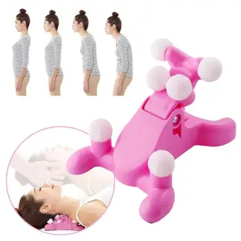 

1pc Back Stretch Equipment Massager Magic Stretcher Fitness Lumbar Support Relaxation Spine Pain Relief Corrector Health Care 4