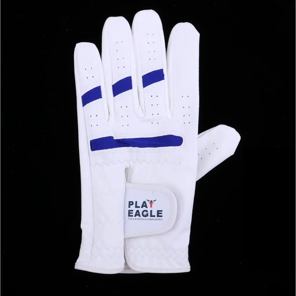 Professional Men's Golf Glove Left Hand Full Finger Sports Gloves - Good Flexibility and Breathability