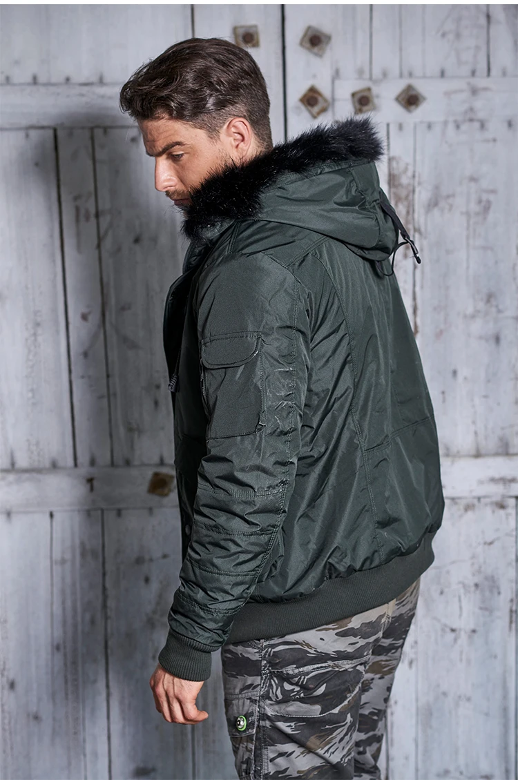 77City Killer новая зимняя куртка для мужчин, плотное бархатное теплое пальто, теплая ветровка с капюшоном, куртка с меховым воротником, мужская верхняя одежда, парка, M-3XL