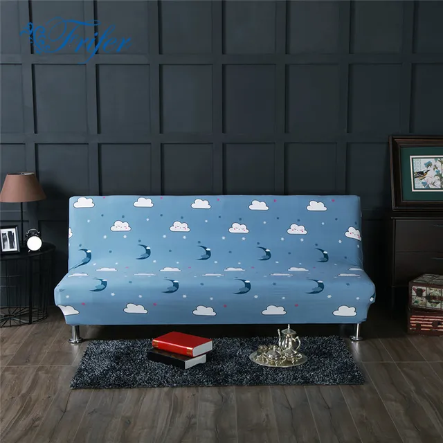 Us 21 67 34 Off Quality Sofa Bed Cover Elastic Stretch Folding Covers Without Armrest Spandex Furniture Protector For Adjule Soft Beds In