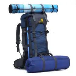 2016 Пеший Туризм спортивный рюкзак большой 60L Для мужчин Кемпинг Открытый Альпинизм дорожная сумка хорошее качество Для Мужчин's Рюкзаки