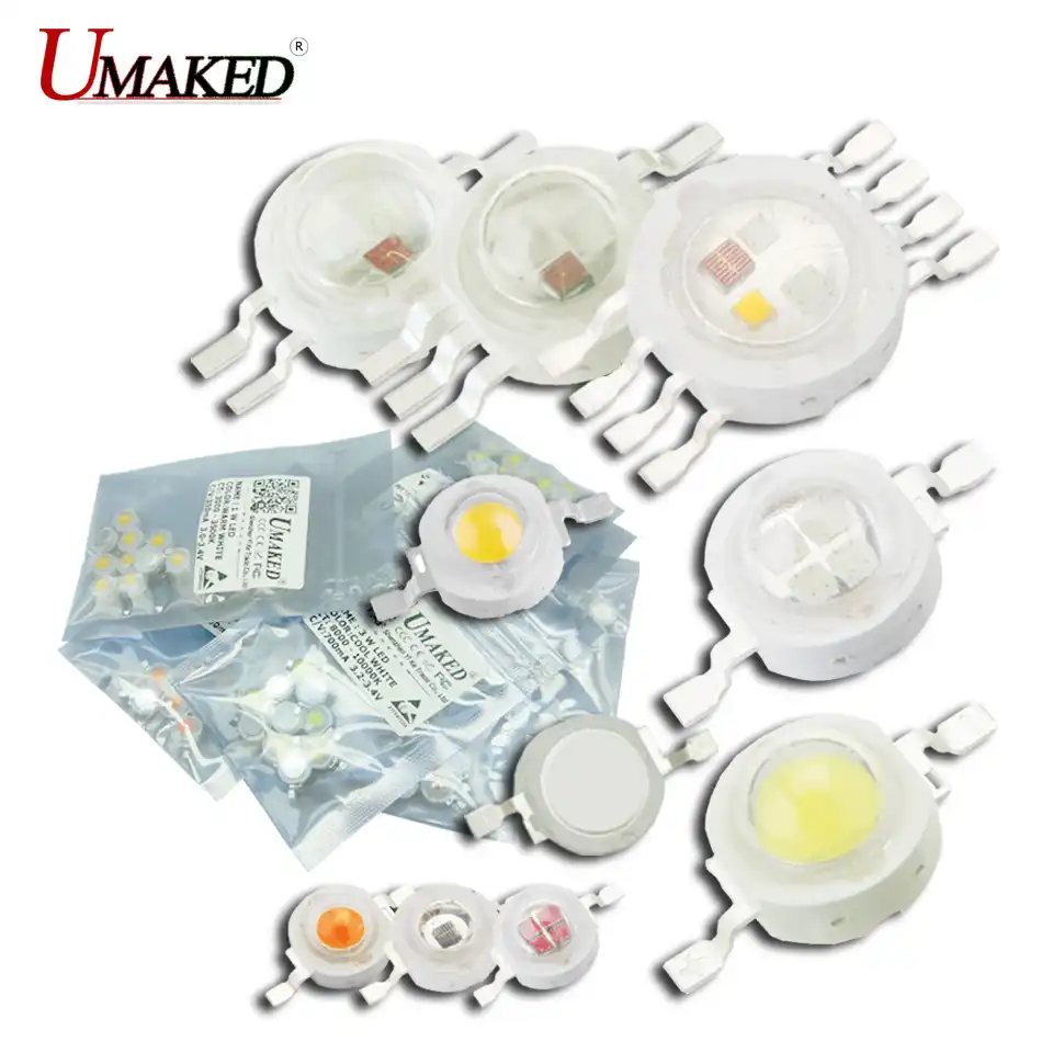 1W 3W 4W 5W LED SMD Chip Cool Warm White Beads High Power Flood Light Bulb