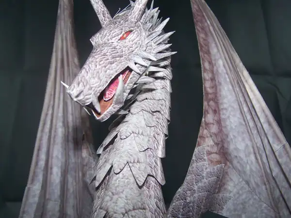 Сказки из Earthsea dragon 3D головоломка бумажная модель DIY papercraft обучающие игрушки для