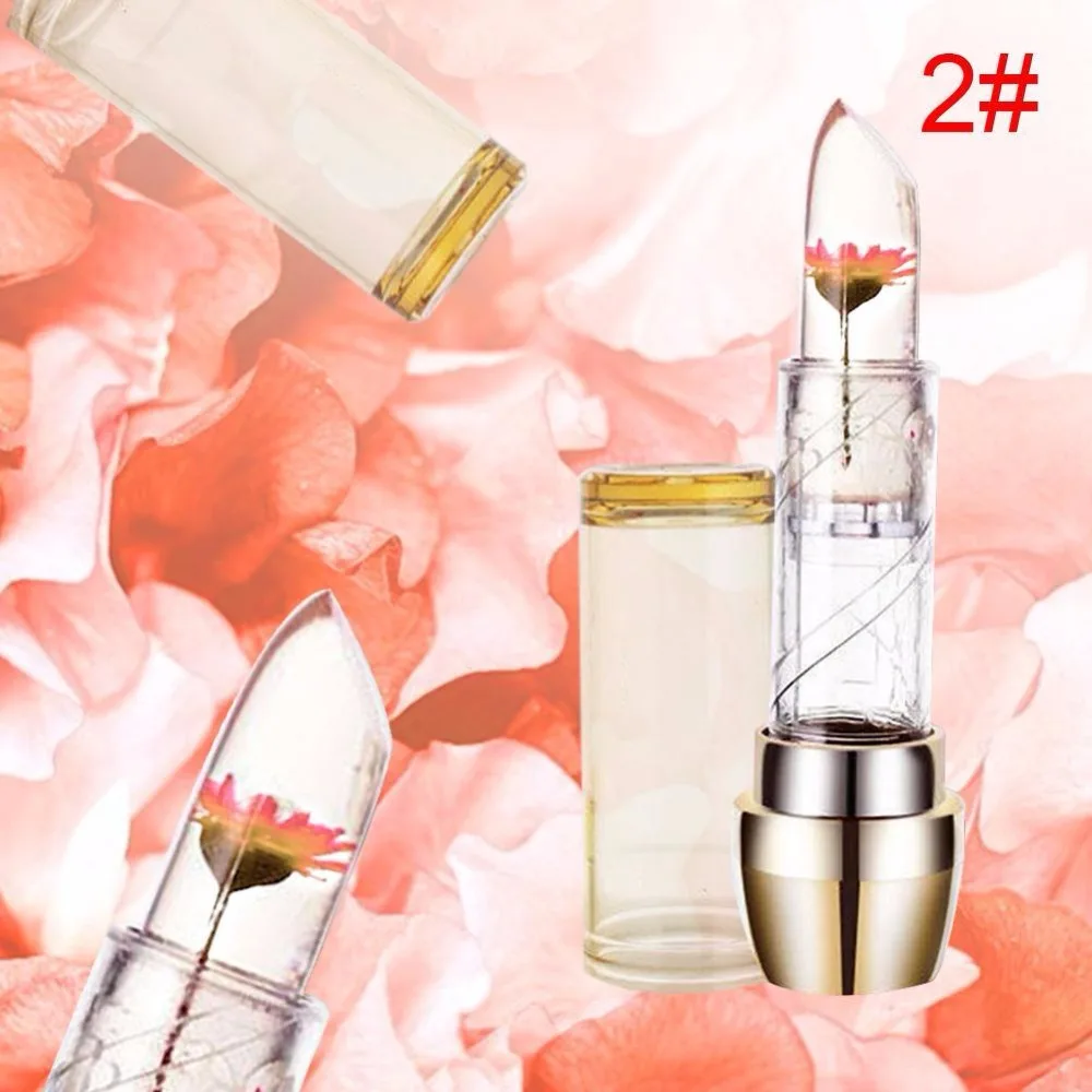 2017 Jelly Temperature Change Moisturizer Bright Super Flower Lipstick Magic Color Nutritious font b Lip b