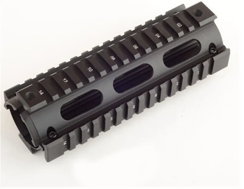 Охотничий Тактический страйкбольный AR-15 M4 Handguard Carbine 6,7 дюймов RIS Quad Rail 2 шт. аксессуары для Пикатинни