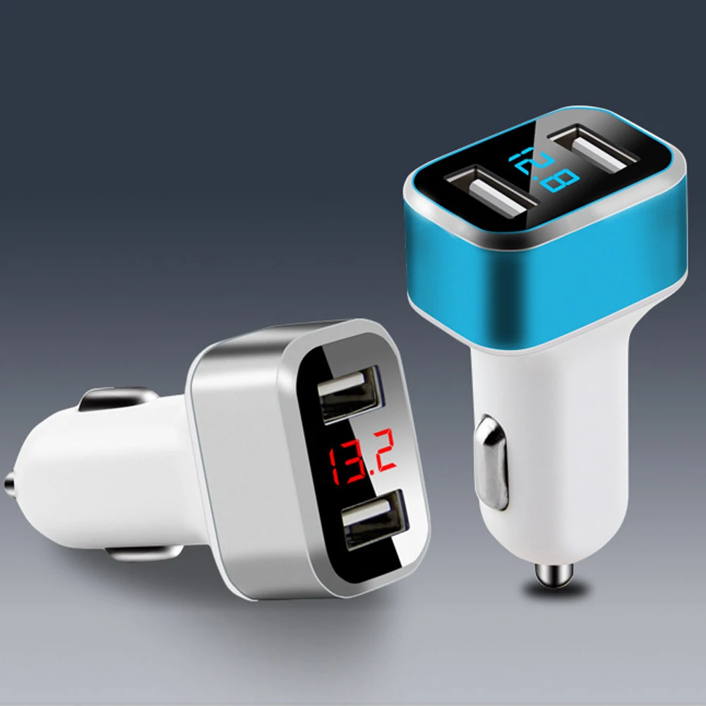 Powstro-5V-3-1A-Dual-USB-Car-Charger-Digital-Display-Voltage-Current-Mobile-Charger-Adapter-DC (1)