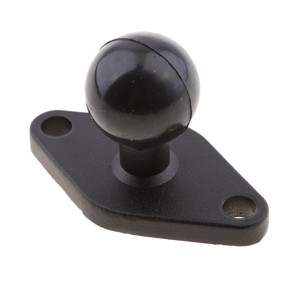 

1inch Ball Composite Ram Mount Diamond Base Plate 2.43'x1.31' Black Heavy-Duty Aluminum Diamond Base Compatible