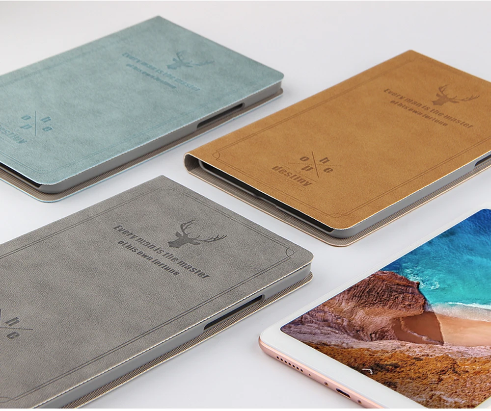 Xiaomi Mi Pad 4 MiPad 4 Flip Case Tablet PU Tablet Android Leather Cover 8.0 Tablet PC Smart Case For Protective cases PC Tablet (1)