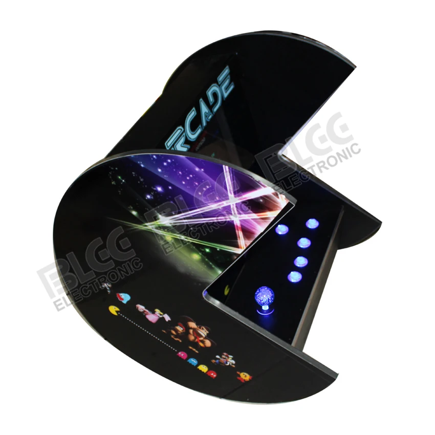 

15'' inch LCD Mini Table Top wooden Cabinet With New Game Board classical 60 in 1 Jamma Arcade Console Arcade game machine