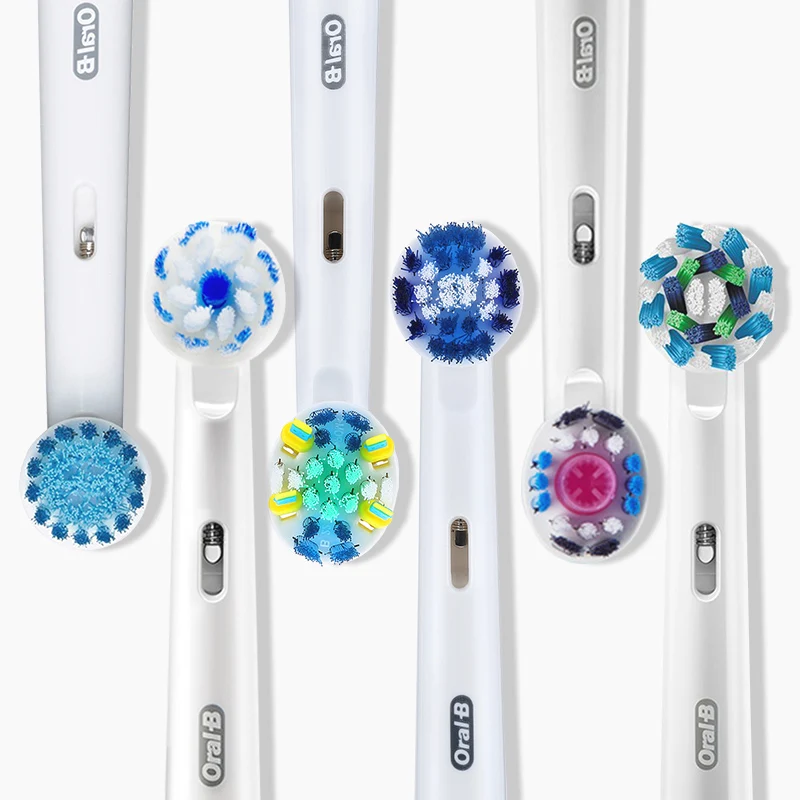

Original Oral B Replacement Toothbrushes Head for Oral-B 2D/3D/4D Electric Toothbrush Cross Action Precision Clean Soft Bristle