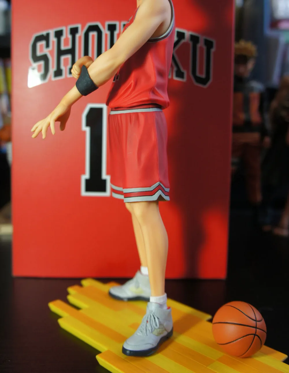 25 см Аниме Комиксов Slam Dunk Slamdunk Rukawa Kaede Канагава Shohoku Баскетбольная команда Фигурку