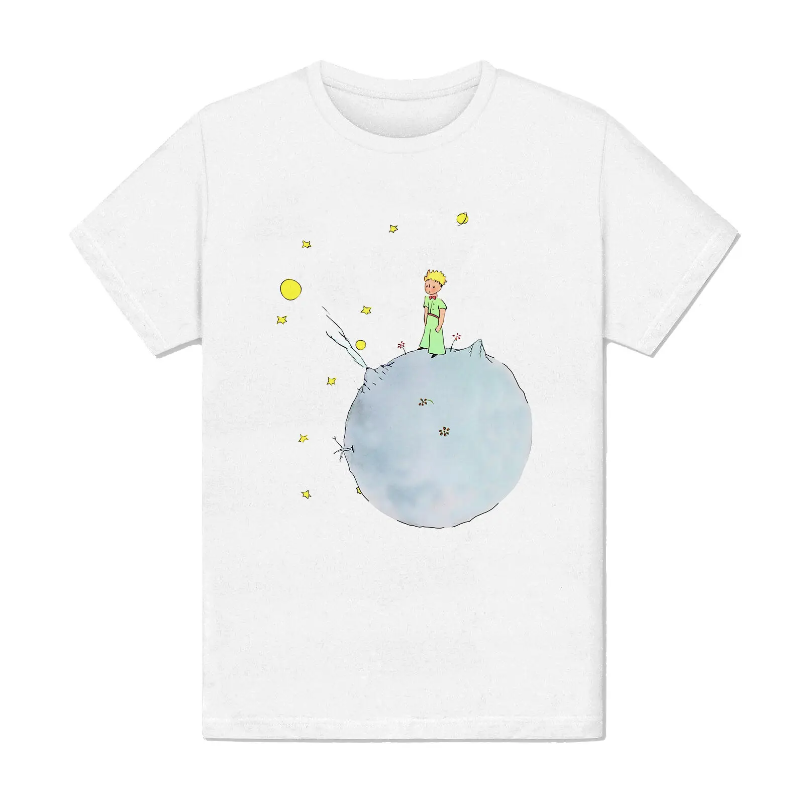 Футболка Homme blc-Le Petit Prince ST experry-dessine moi un mouton | Мужская одежда