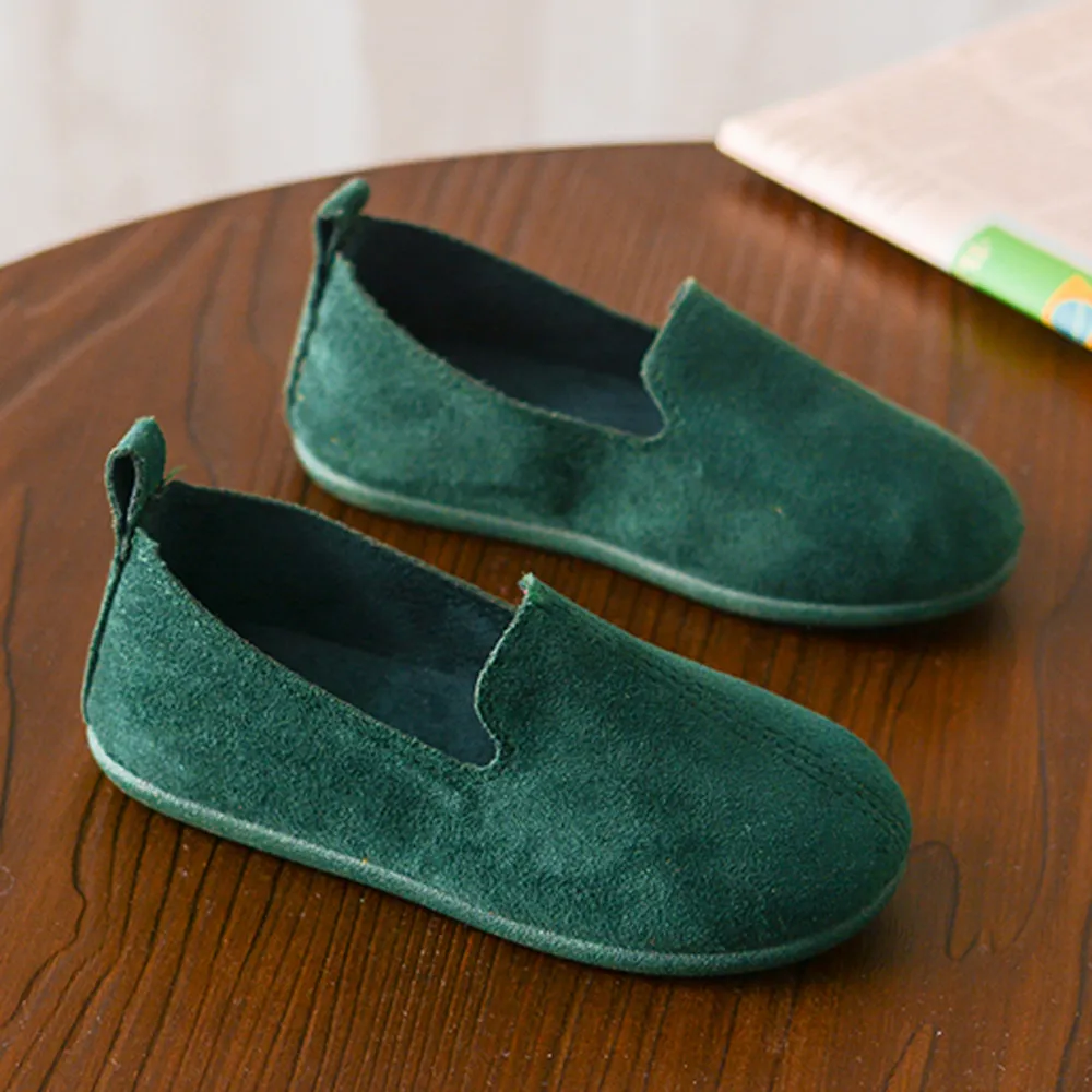 2019 summer new Baby Fashion Child Girls Solid Color Casual Single Leather Pricness Shoes (21)