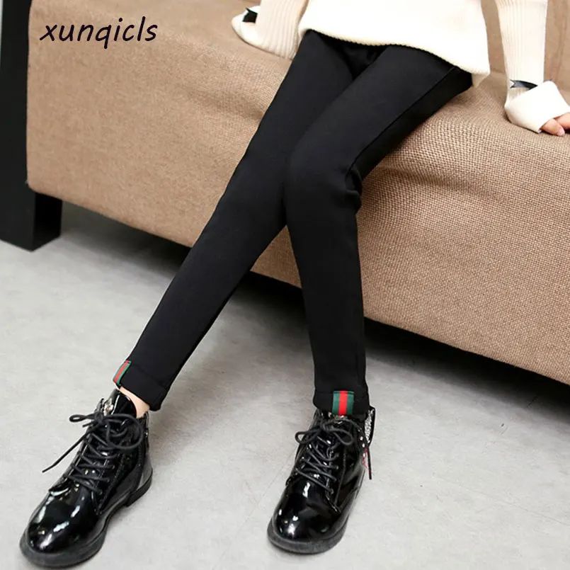 

3-12Year Kids Girl Pants Fashion Baby Girls Pencil Pants Children Sport Trousers Outwear School Clothes Spring Autumn