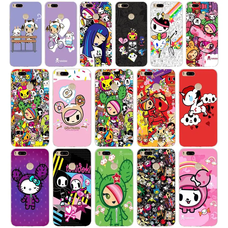 

20SD an Tokidoki Japanese Soft Silicone Tpu Cover phone Case for xiaomi redmi 4A 4X note 4 4x mi A1 A2 lite