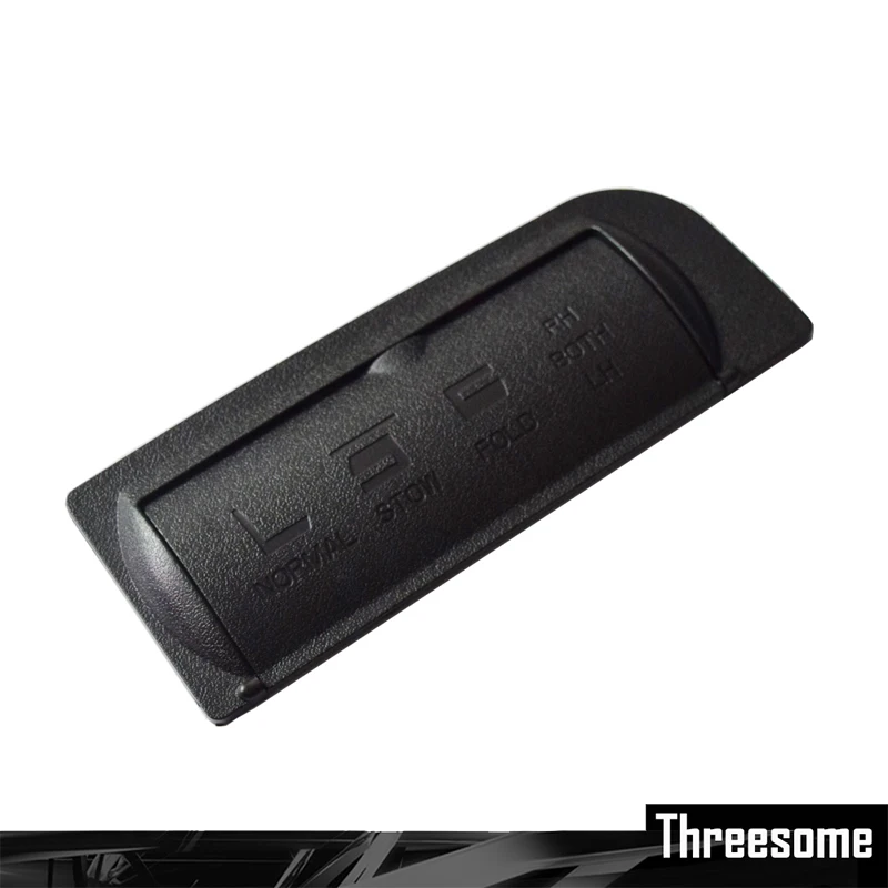 

SRXTZM Auto Car Accessories Black Plastic Seat Adjustment Button Protective Cover Trunk Switch Cap For Ford Explorer 2011-2018