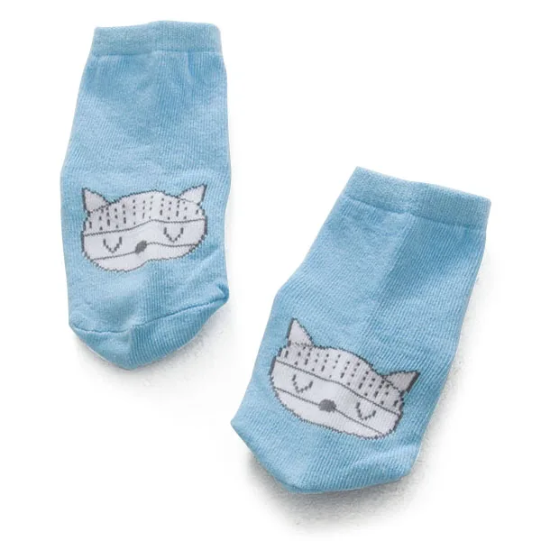 KACAKID Little Fox Cartoon Summer Children Kids Boys Girls Cute Anti Slip Socks Cotton Baby Leg Warmer Child Socks