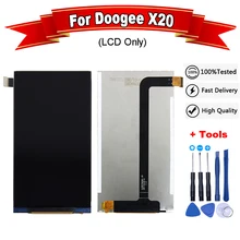 5,0 дюймов Для Doogee X20 ЖК-дисплей, запасная часть для Doogee X20 X 20, Аксессуары для мобильных телефонов с инструментами