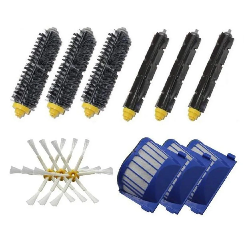 Vacuum Cleaner Brushes Aero vac filters Replacement kit for iRobot