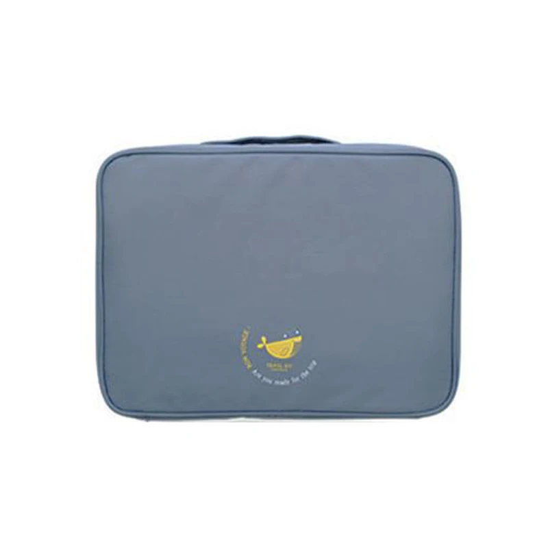 

Wobag Portable Waterproof Nylon Travel Luggage Storage Suitcase Bag Tiered Packing Cubes Clothes Underwear Organiser Handbag