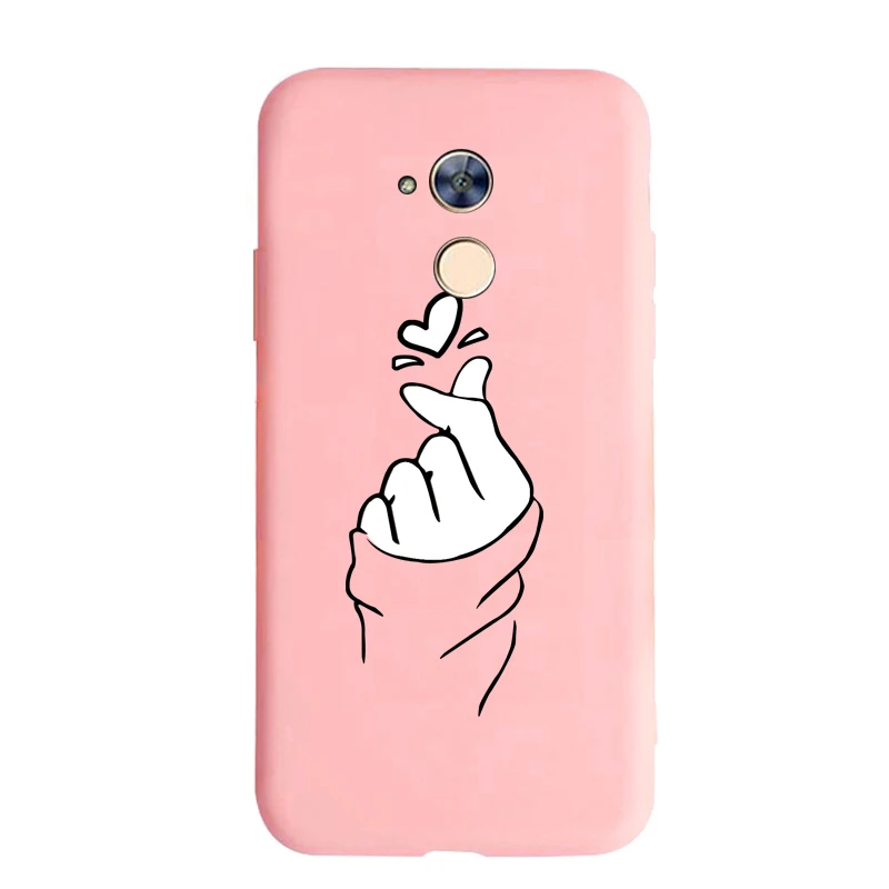 Силиконовый чехол IZYEKY для huawei Honor 20 10 9 8 lite 8A 8X8 S 7X 7A Pro 6A Candy Love heart чехол для телефона Capa Fundas Coque