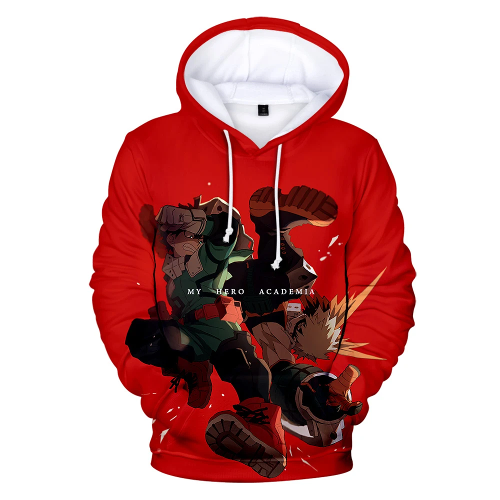 My Hero Academia Bakugou Todoroki Shoto Anime Hoodies