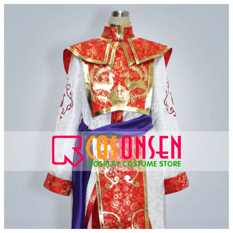 Косплей ONSEN Dynasty Warriors 4 Zhou Yu Shuu Костюм на заказ любой размер|cosplay costume|dynasty warriorscustom