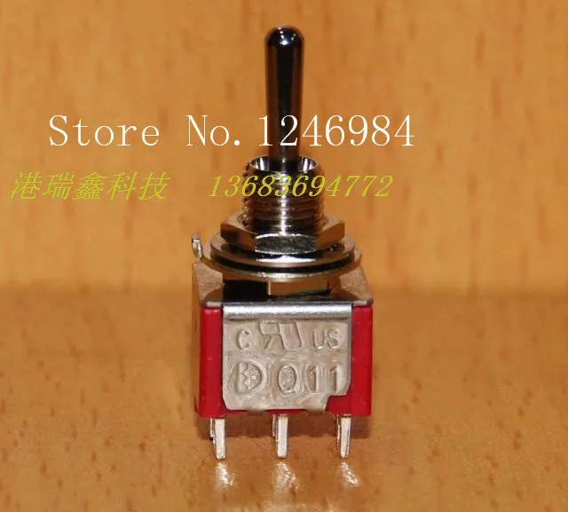 [SA]T8012A dual six pin dual trigger reset M6.35 small toggle switch