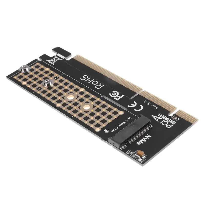M.2 NGFF NVMe PCIE SSD к PCI E 3 0 16x M Ключ адаптер расширитель HDD Расширительная карта разъем