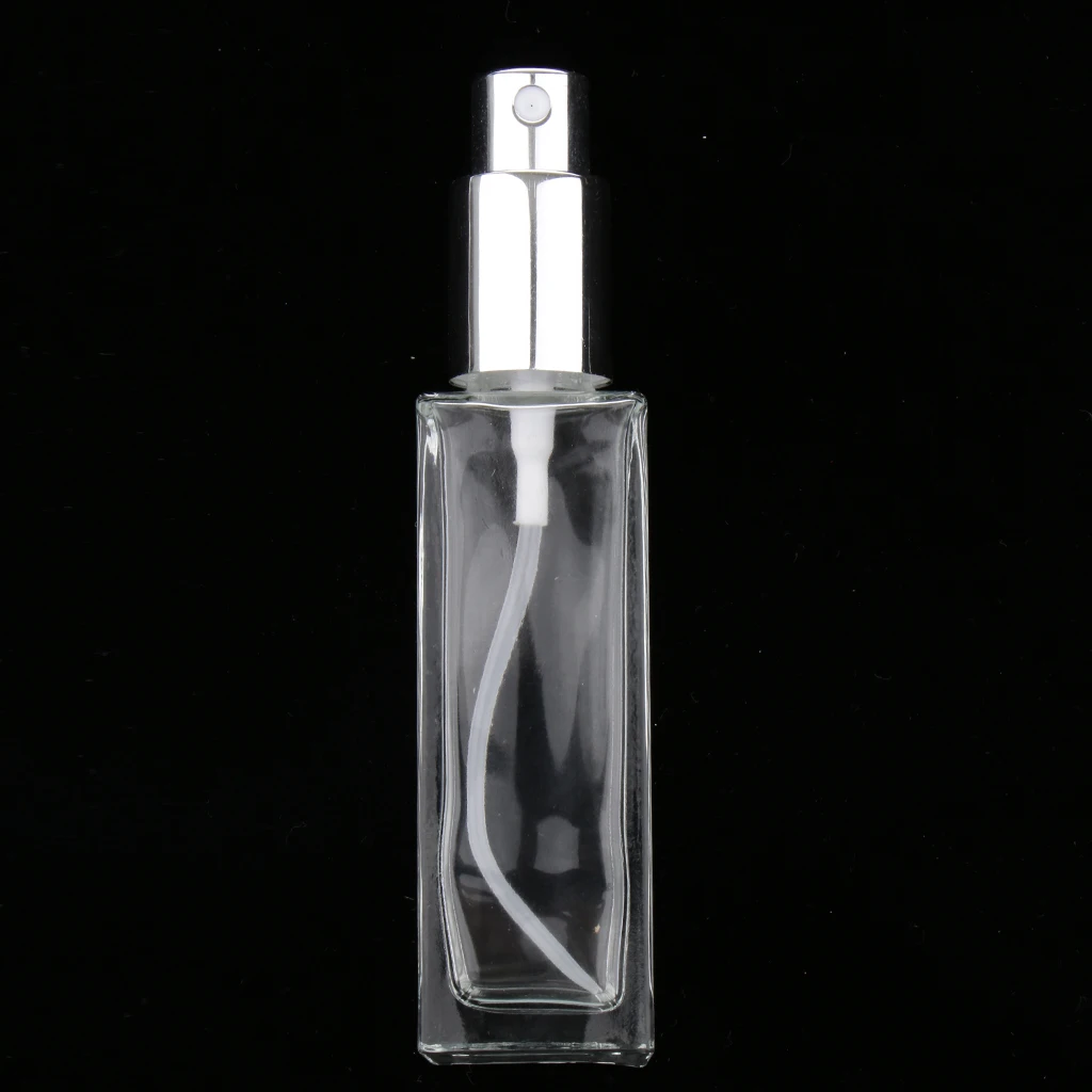 Pack of 2 Glass Refillable Empty Perfume Tube Atomizer Pump Spray Bottles Sample Vials Aftershave Sprayer for Travel Gifts