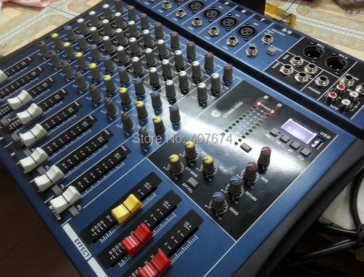 

Brand Y-M-A-H-A CT-90S 8 Channels Professional DJ Audio Mixer With USB LCD Display For KTV Conference,Stage Party DJ Equipemnt