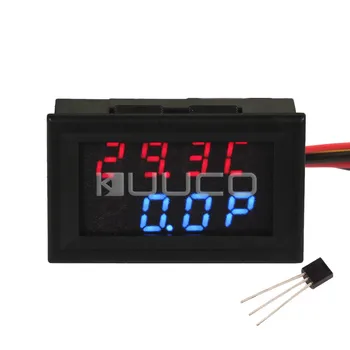 

4in1 Digital Tester DC12V 24V Temp/Power/Volt/Current Meter Multifunction Digital Thermometer/Power Meter/Voltmeter/Ammeter