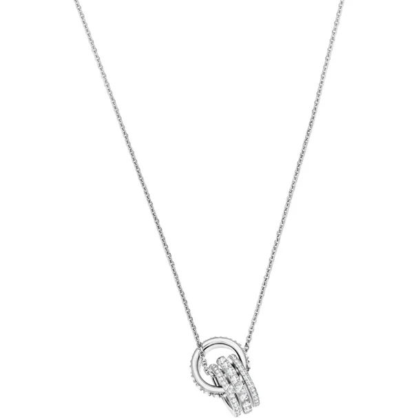 

SIENTO Original Copy High Quality 1:1 Double Necklace Plated With Platinum Logo Free Shipping