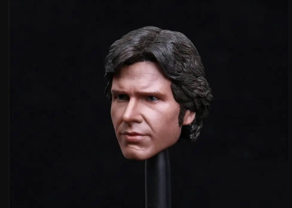 Han Solo Harrison Ford Sculpt для горячих игрушек 1/6 шкал в наличии|Игровые фигурки и