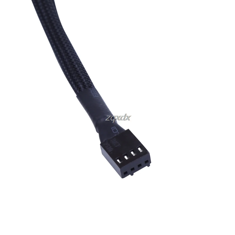4 контактный разъем PWM Y Splitter 1 2 Way вентилятор охлаждения Удлинительный адаптер