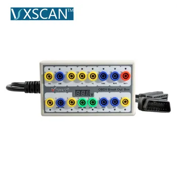 

OBDII Protocol Detector Car Break Out Box