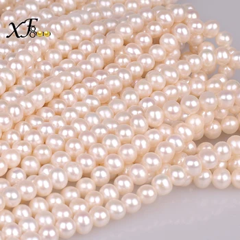 

[XF800]pearl beads for jewelry making natural fresh water pearl jewelry fine jewelry colar loose gemstones[B104]